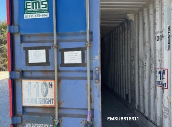 READY TO SHIP - 53' Wind & Water Tight High Cube Shipping Container
