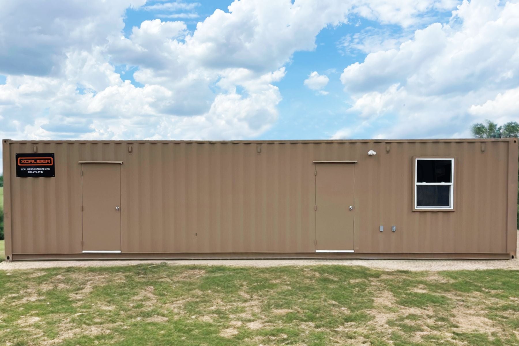 40' Bunkhouse Container Cabin – XCaliber Container